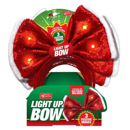 Magic Seasons SQN HEADBAND CHMS BW RED 702065